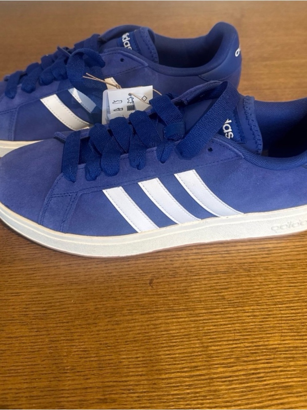 adidas Royal Blue Suede Sneakers men’s 12. New without box